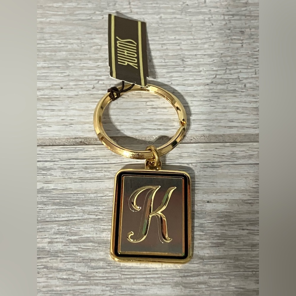Vintage Swank "K" Keychain NWT